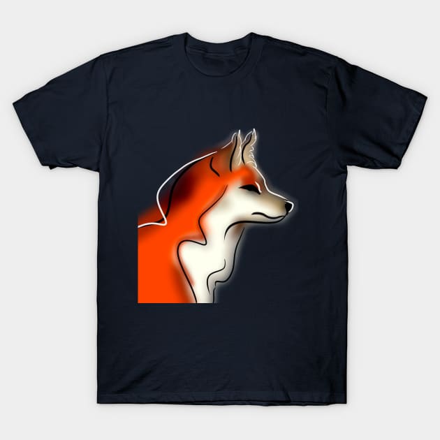 fox T-Shirt by Livius